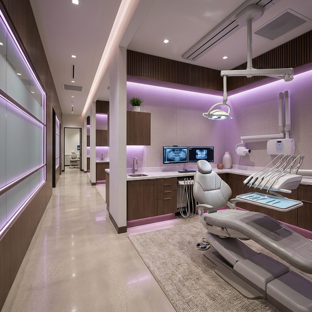 Dr. Priya's Dentistry clinic interior ECR Chennai